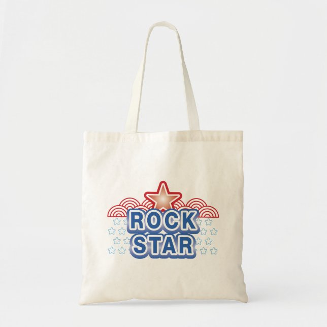Rock Star Tote Bag (Front)