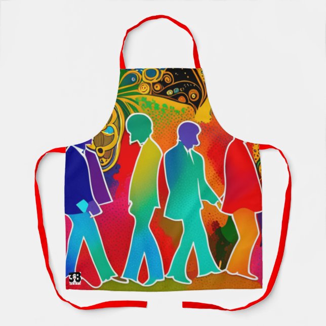 Rock Stars Apron (Front)