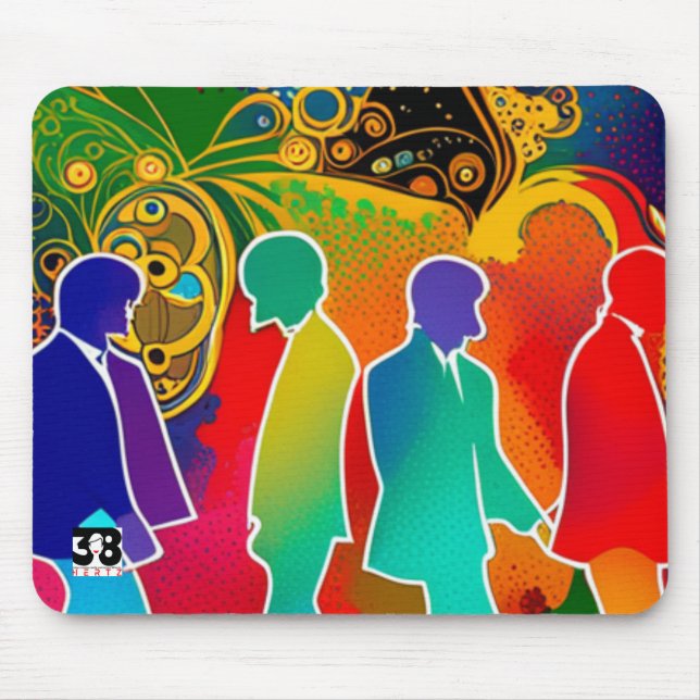 Rock Stars Mouse Pad (Front)