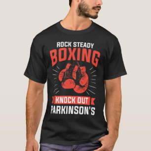 Rock Steady Boxing Knock Out Parkinson's Boxer T-Shirt