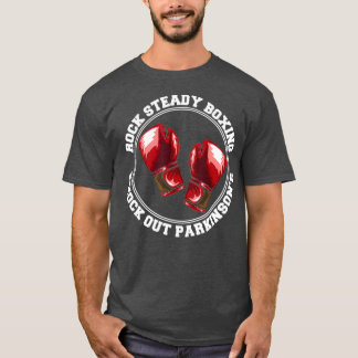 ROCK STEADY BOXING KNOCK OUT PARKINSONS FIGHTER T-Shirt