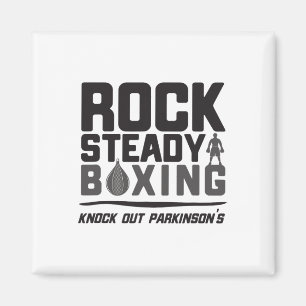 Rock Steady Boxing Knock Out Parkinson's Magnet
