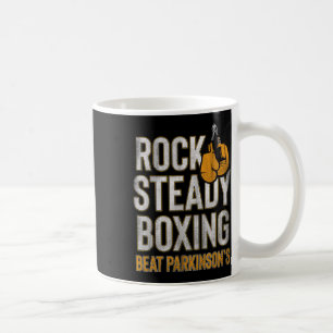 Rock Steady Boxing Parkinson's Autumn Gloves Vinta Coffee Mug