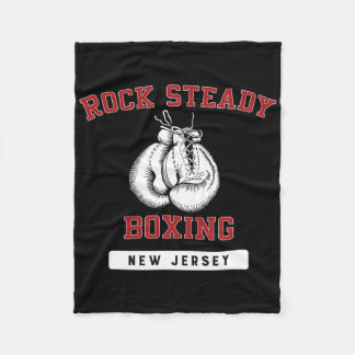 Rock Steady Boxing Parkinson's New Jersey Edition Fleece Blanket