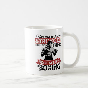 Rock Steady Boxing Parkinson's You Are Stronger 1 Coffee Mug