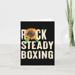 Rock Steady Boxing Sunflower Summer Edition Men Wo Card