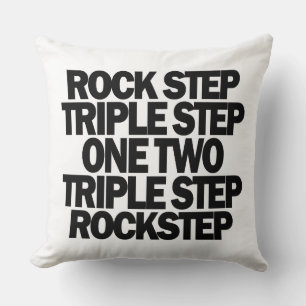 Rock Step Triple Step, Lindy Hop Dancer Cushion