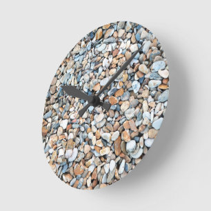 Rock Stones Round Clock