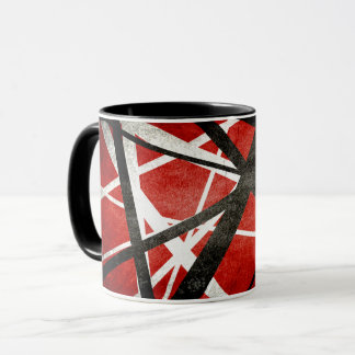 Rock Stripes abstract designer Mug