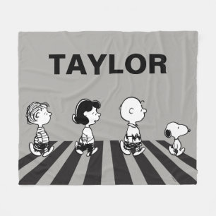 Rock Tees Group Walk Add Your Name Fleece Blanket