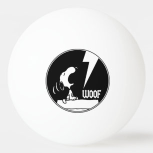 Rock Tees Snoopy Howling Ping Pong Ball