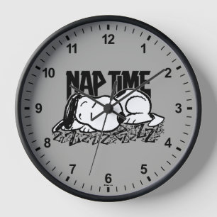 Rock Tees   Snoopy Nap Time Clock