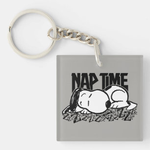 Rock Tees   Snoopy Nap Time Key Ring