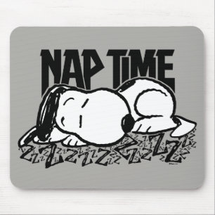 Rock Tees   Snoopy Nap Time Mouse Pad