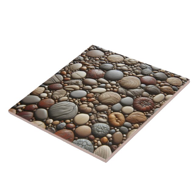 Rock Textured Tile Art Design (Side)
