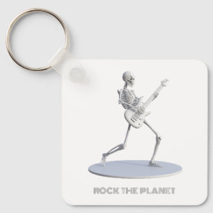 Rock The Planet Key Ring