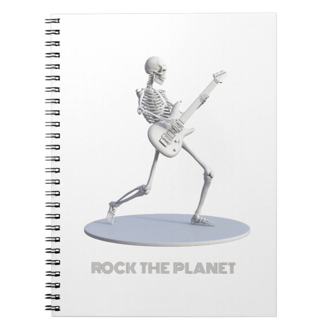 Rock The Planet Notebook (Front)
