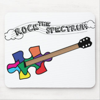 Rock the Spectrum logo Mouse Pad