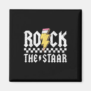 Rock The Staar Motivational Testing Day For Teache Magnet