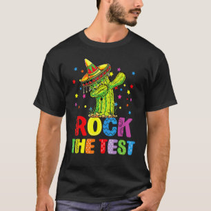 Rock The Tes Test Day Teacher Testing Squad Unicor T-Shirt