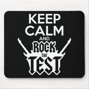 Rock The Test Day Teacher Testing State Idea Schoo Mouse Pad