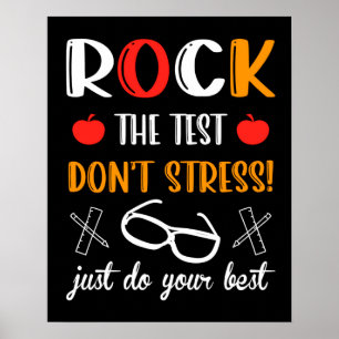 Rock the Test Poster