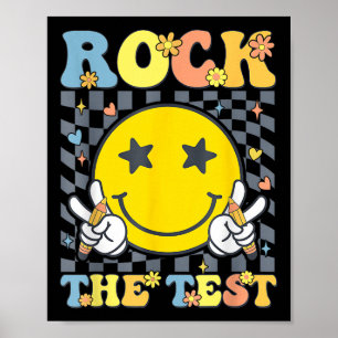 Rock The Test Testing Day Teacher Poster