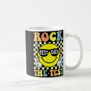 Rock The Test Testing Motivational Teacher Coffee Mug
