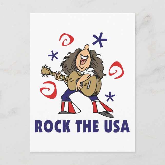 Rock the USA Postcard (Front)