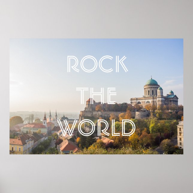 Rock the world! poster (Front)