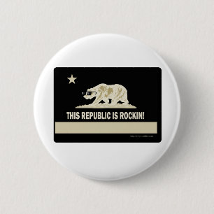 Rock this Republic 6 Cm Round Badge