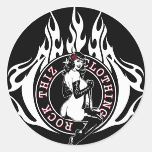 Rock Thiz Clothing Stickers