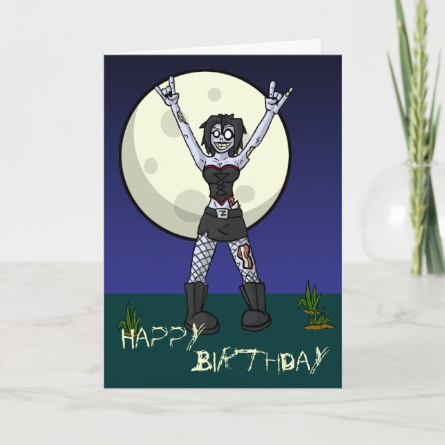 Rock 'Til You Drop Card (Front)