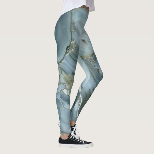 Rock Tile Marble Leggings (Right)