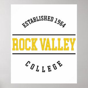 Rock Valley College - RVC Golden Eagles Poster