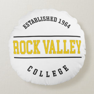 Rock Valley College - RVC Golden Eagles Round Cushion
