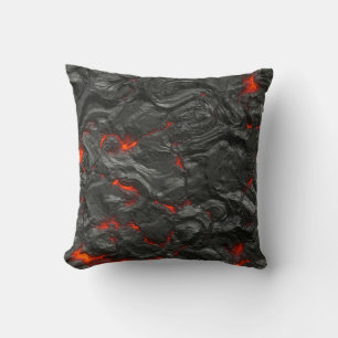 Rock volcanic hot lava burn boil cushion
