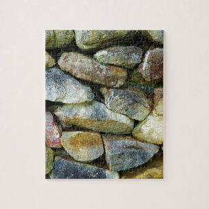 Rock wall jigsaw puzzle