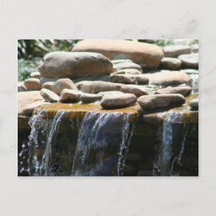 Rock Waterfall Postcard