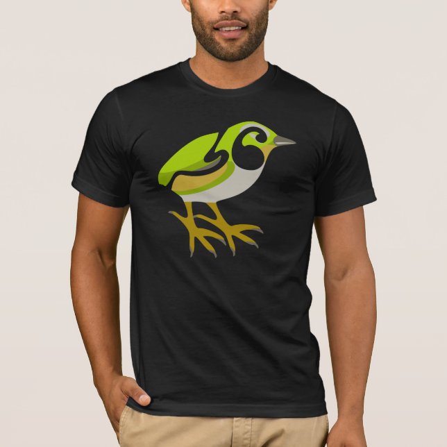 Rock Wren, South Island, NZ bird T-Shirt (Front)