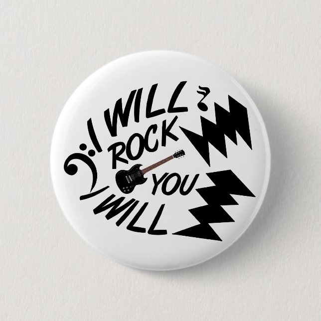 Rock You button (Front)