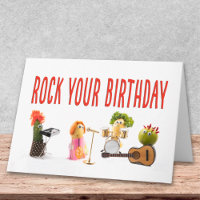 Rock your Birthday Vegan Music Lover Rock Music