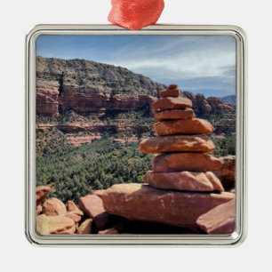 Rock Zen Sedona Arizona Metal Ornament
