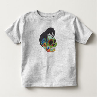 Rockabilly Day of the Dead Toddler T-Shirt