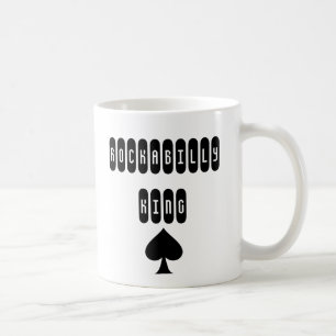Rockabilly King with Spade Mug