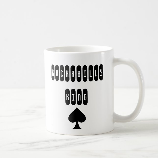 Rockabilly King with Spade Mug (Right)