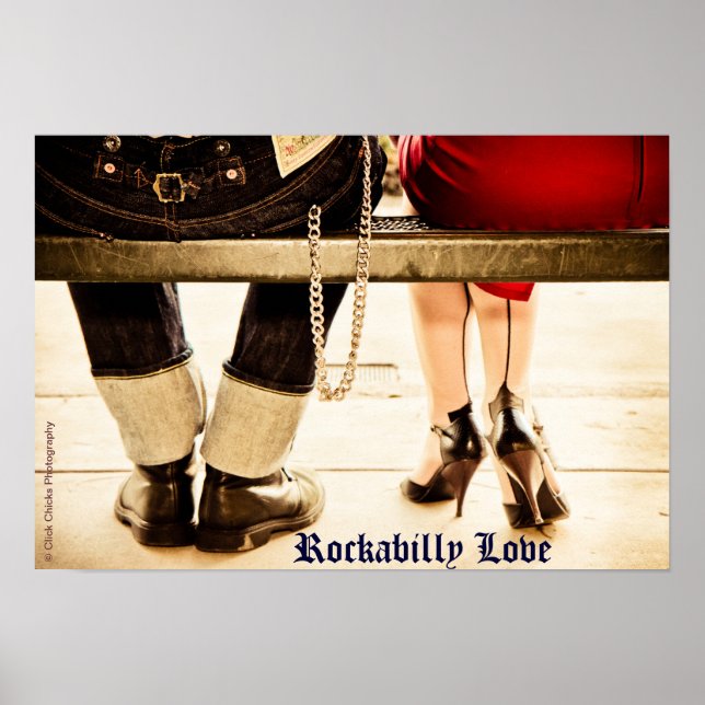 Rockabilly Love Poster (Front)