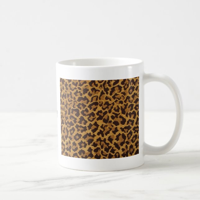 Rockabilly rab Leopard Print Gifts & Collectibles Coffee Mug (Right)