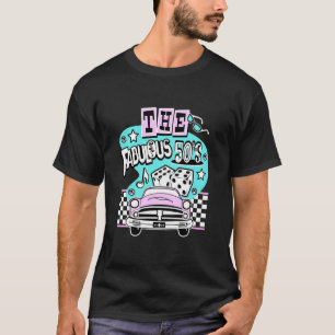 Rockabilly Retro Party Sock Hop Vintage 50s Rock a T-Shirt