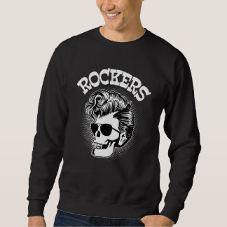 Rockabilly Skull Clothing Psychobilly Rock And Rol Sweatshirt